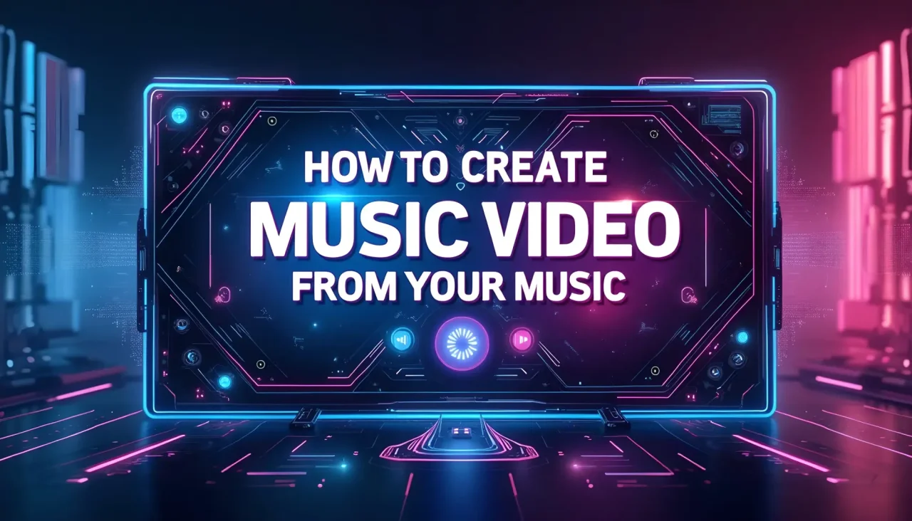 How to Create AI Music Video from Your Music Free（Step-by-Step）