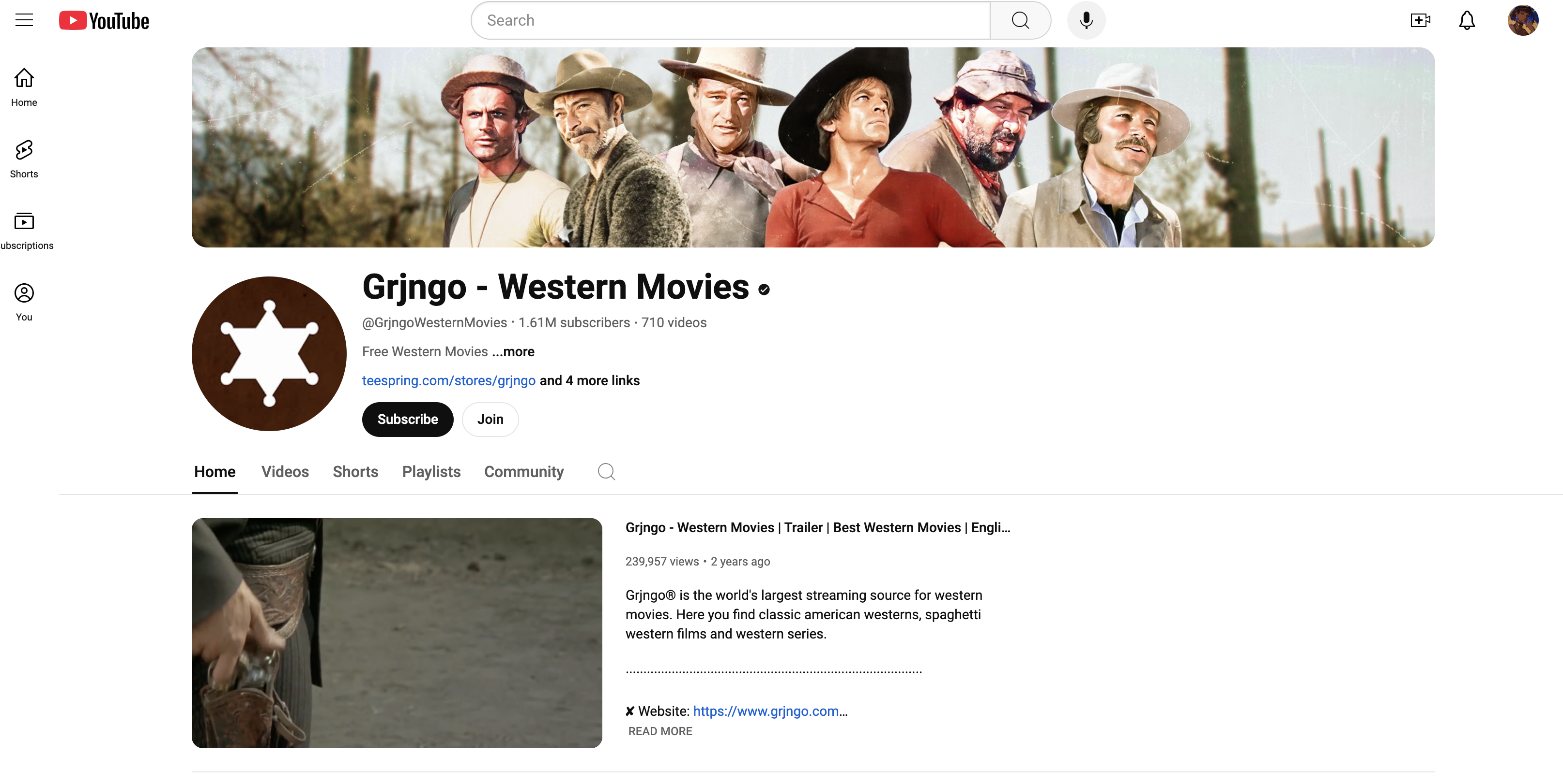 Grjngo - Western Movies