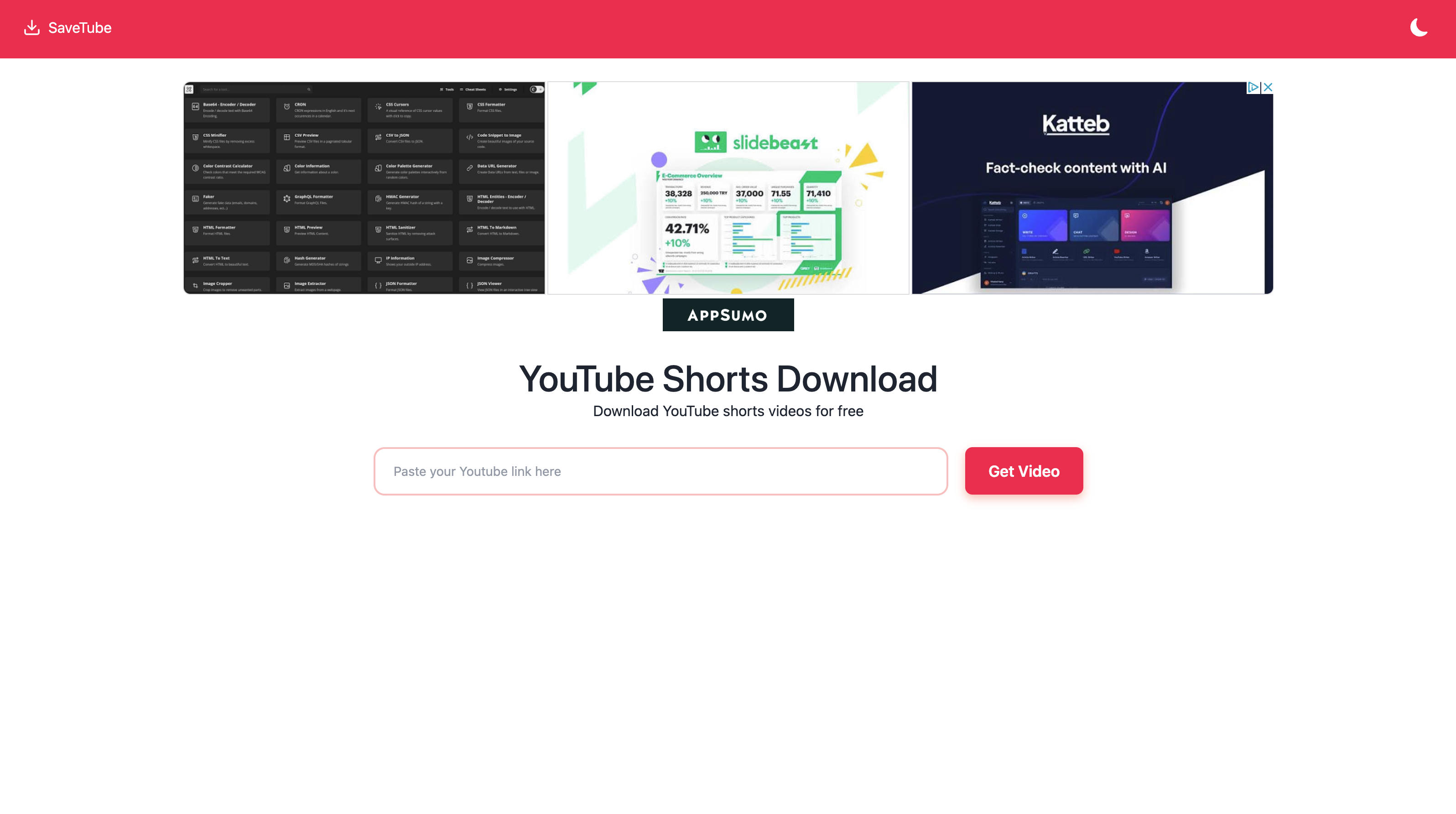 YouTube Shorts Video Downloader